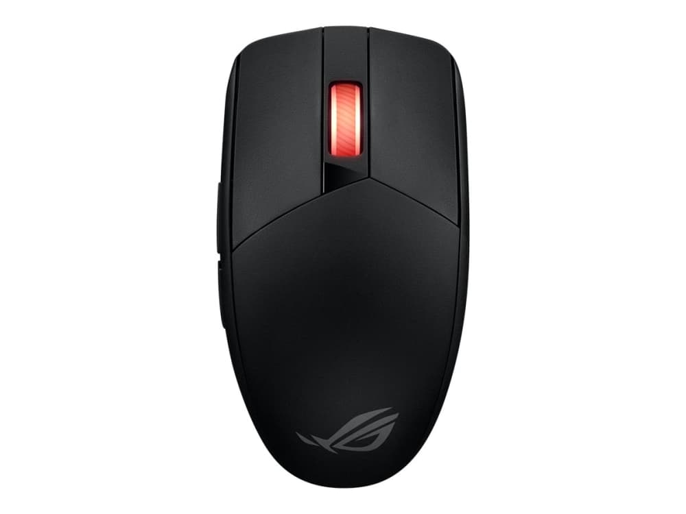ASUS ROG Strix Impact III - Hiiri - optinen - 7 painiketta - langaton, kaapeli - USB, 2,4 GHz, Bluetooth 5.1 - USB ROG Omni langaton vastaanotin - musta