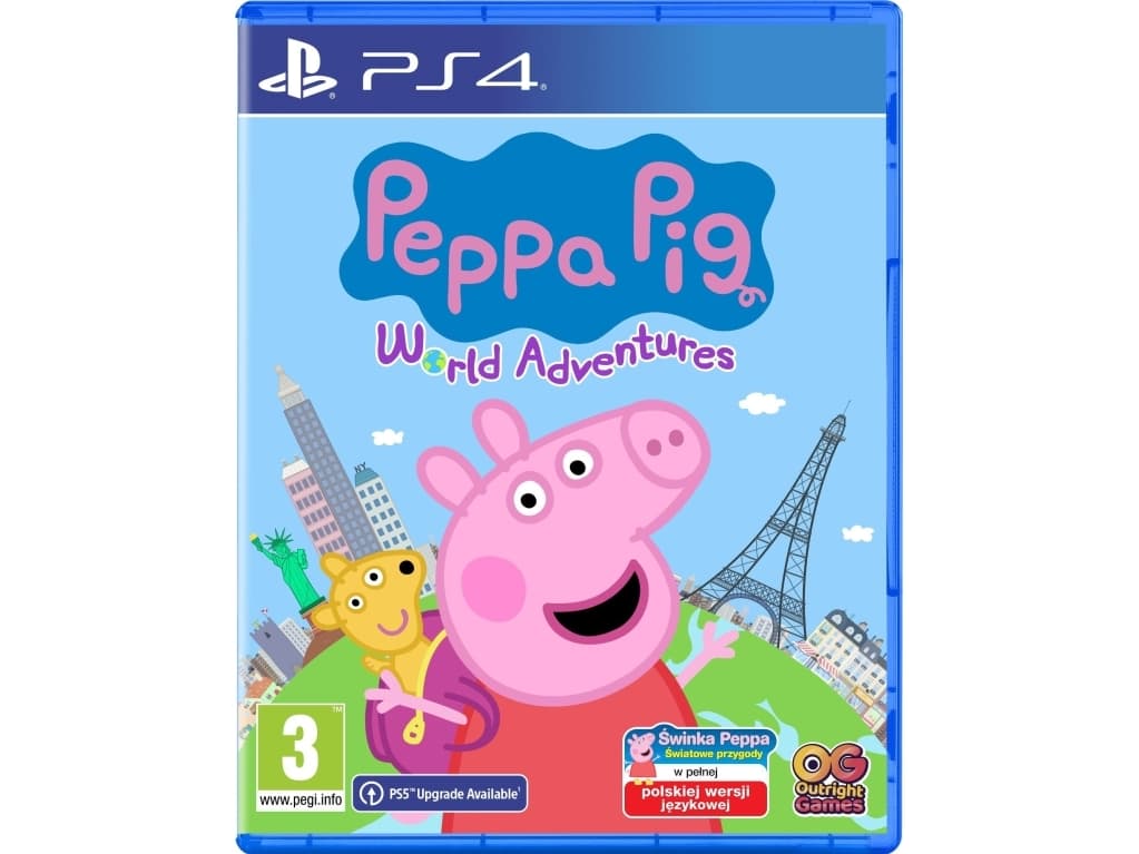 Cenega PlayStation 4 -peli Peppa Pig World Adventures -seikkailut Peppa Pig World Adventures