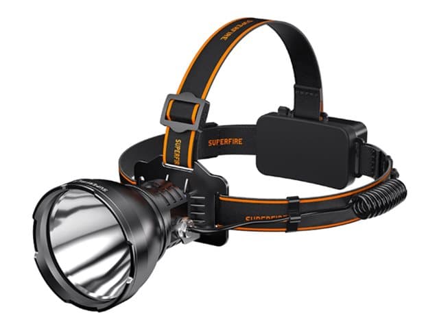 Superfire otsalamppu Superfire HL60 otsalamppu, 2300lm, USB-C