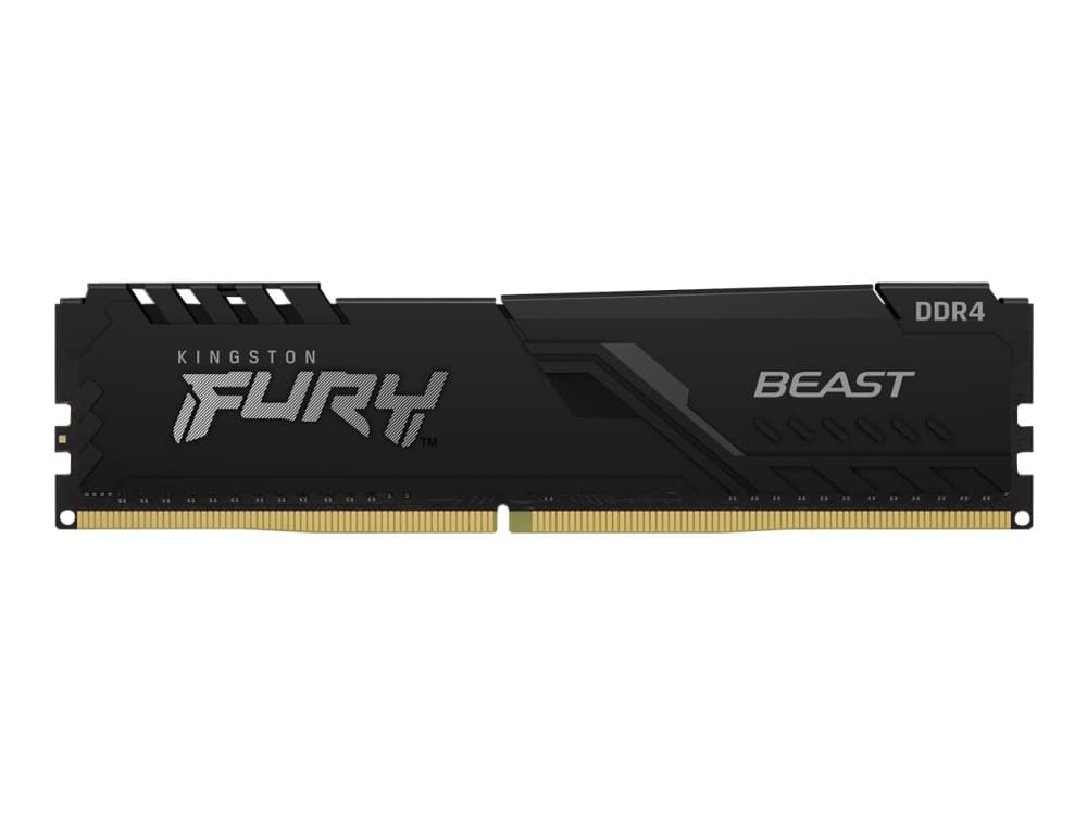 Kingston Technology FURY Beast 8 Gt 6000 MT/s DDR5 CL30 DIMM , musta, EXPO, 8 GB, 1 x 8 GB, DDR5, 288-pin DIMM, musta
