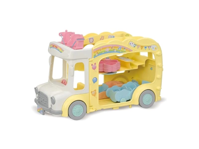 Sylvanian Families lastentarhan värillinen linja-auto Rainbow Fun lastentarhan linja-auto 5744 p6