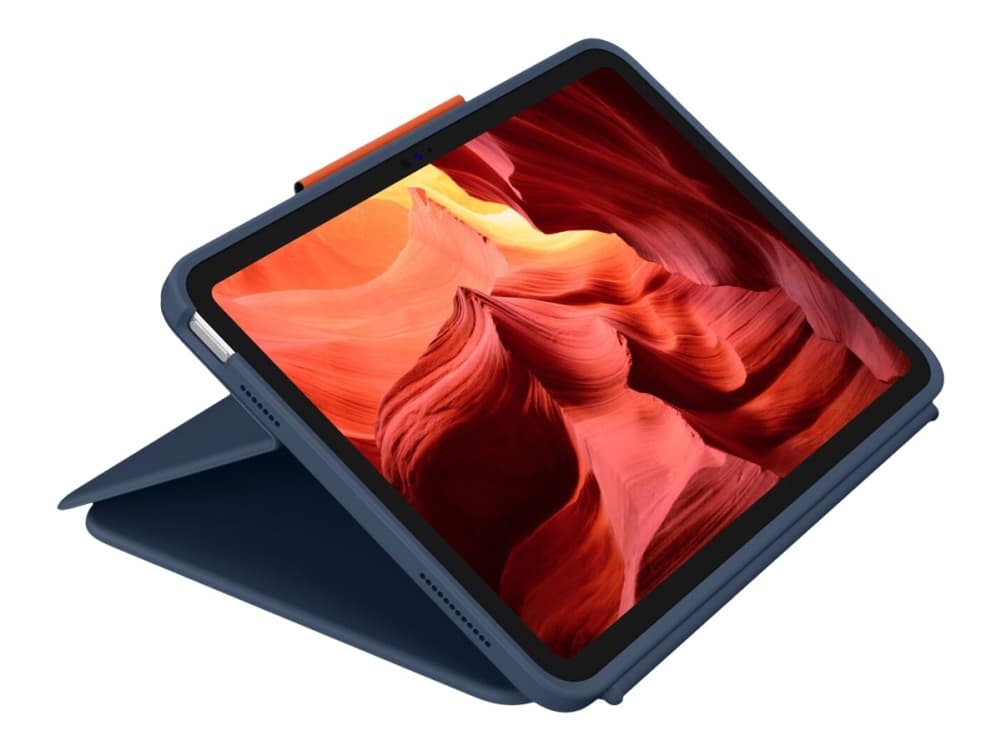 Logitech Rugged Combo 4, QWERTY, Pohjoismainen, 1,8 cm, 1,2 mm, Apple, iPad (10. sukupolvi ja A16)