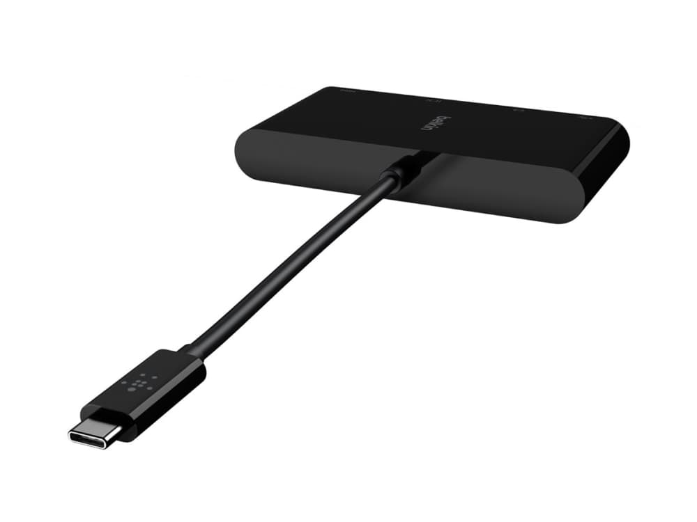 Belkin - Moniporttisovitin - USB-C - VGA, HDMI - GigE