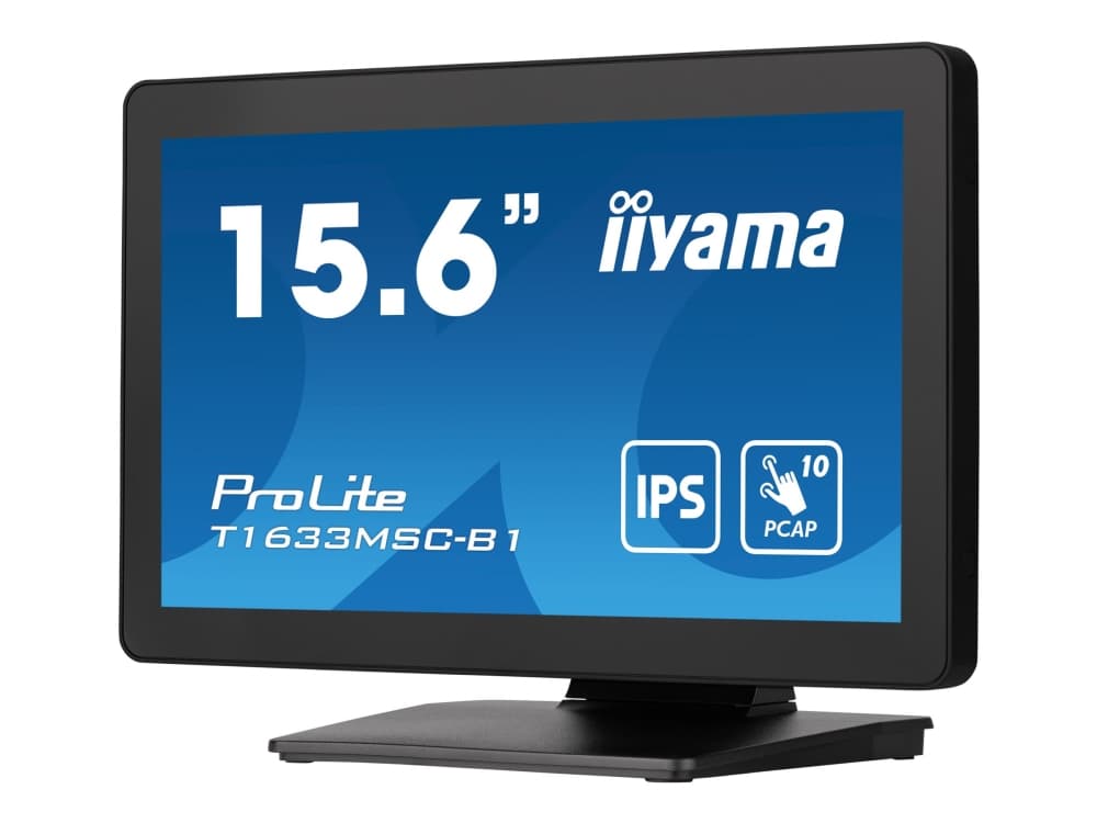 iiyama ProLite T1633MSC-B1 15,6 W LCD-näyttö, Full HD, 39,6 cm (15,6)