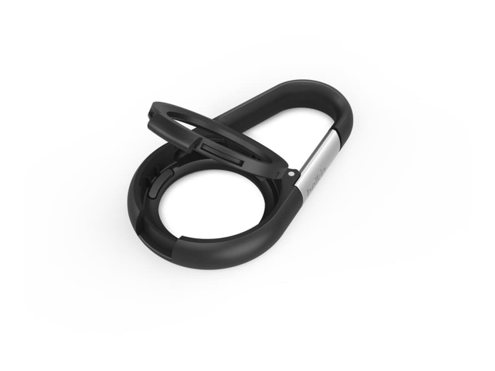 Belkin MSC008btBK, Avaimenperä äänellä, Musta, Naarmuuntumisenkestävä, 1 kpl, AirTag