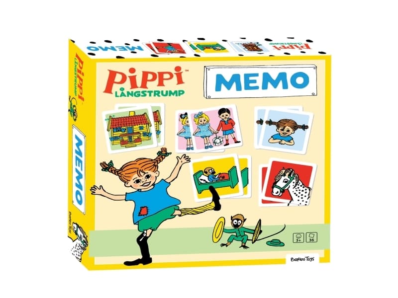 Peppi Pitkätossu - Muistipeli