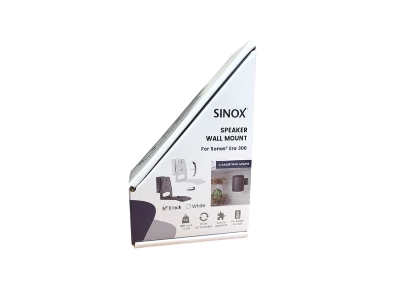 Sinox Era 300 SONOS® -kaiutinkannatin, musta