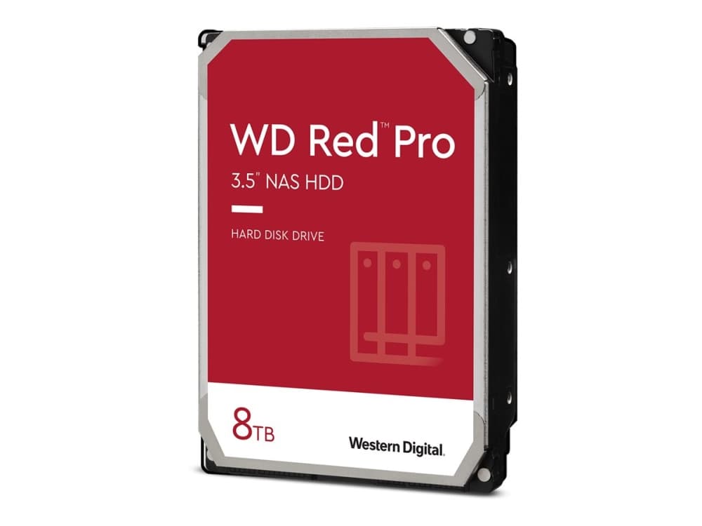 8 TB kiintolevy 8,9 cm (3,5 ) WD-RED PRO WD8005FFBX SATA3 IP 256