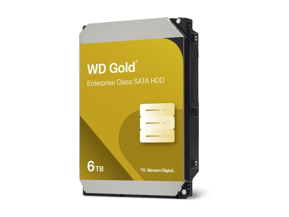 WD Gold WD6004FRYZ - Kiintolevy - 6 TB - sisäinen - 3,5 tuuman kiintolevyjärjestelmä