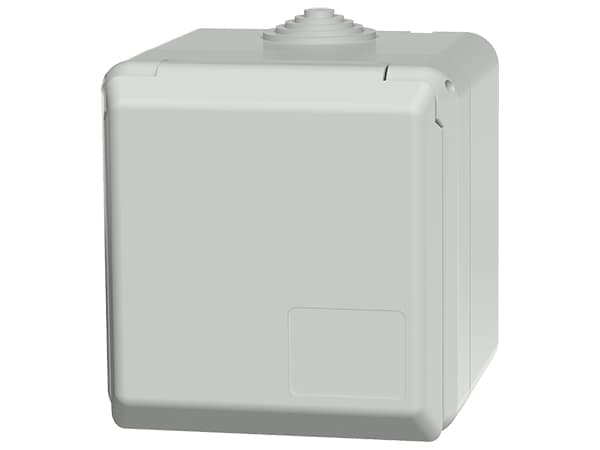 MENNEKES 4110, 5P, Ruuvit, Harmaa, IP44, 400 V, 32 A