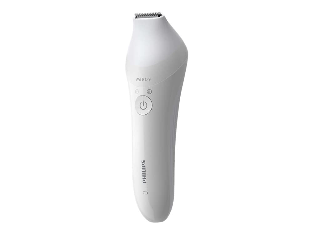 Philips Epilator Series 8000 BRE715/00 Wet & Dry -epilaattori, Hopea, Valkoinen, 32 pinsettiä, 70400 RPM, Akku, 15 V, Sisäänrakennettu akku
