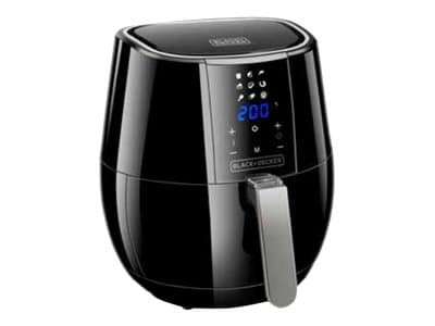 Black & Decker BXAF3500E, Kuumakiertoilmakypsennin, 3 L, 0,8 kg, 80 °C, 200 °C, 60 min