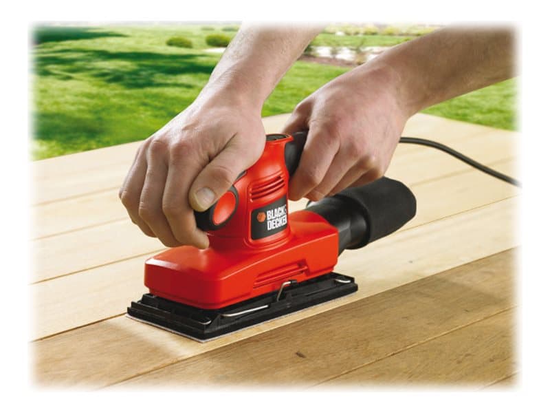 Black & Decker KA320EKA-QS, Epäkeskohiomakone, Oranssi, 7000 RPM, 15000 RPM, 2 mm, 1 mm