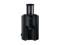 Braun J300, Keskipakoinen mehustin, Musta, Vaihe, 2 L, 7,5 cm, 1250 ml