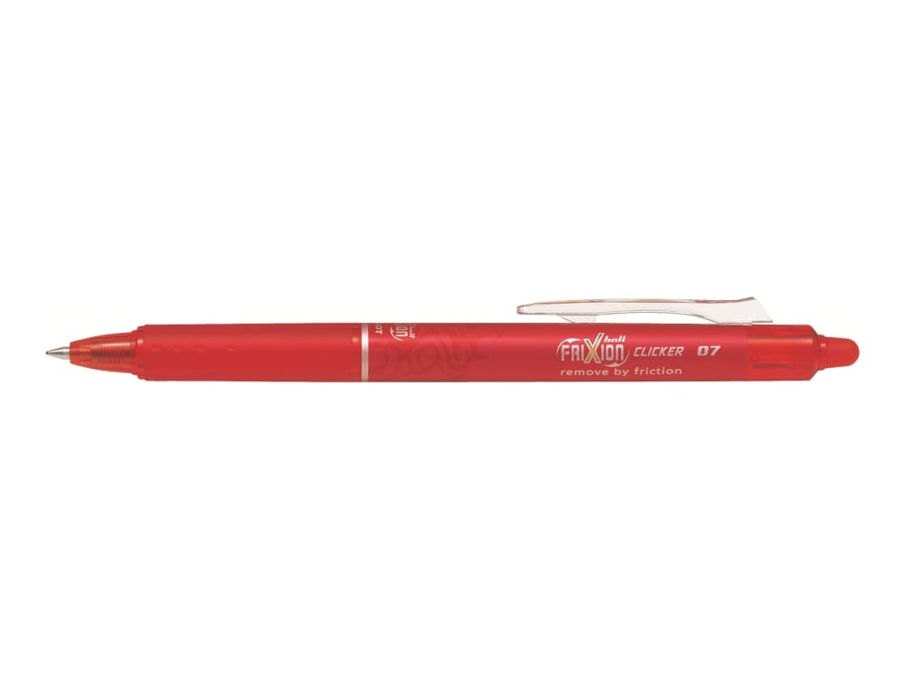 Rollerpen pilot frixion clicker, 0,7 mm, rød