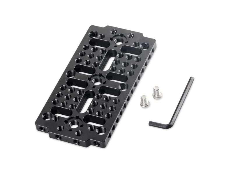 SmallRig 1681, Asennuslevy, Musta, Alumiini, 1/4, 3/8, 140 mm, 70 mm