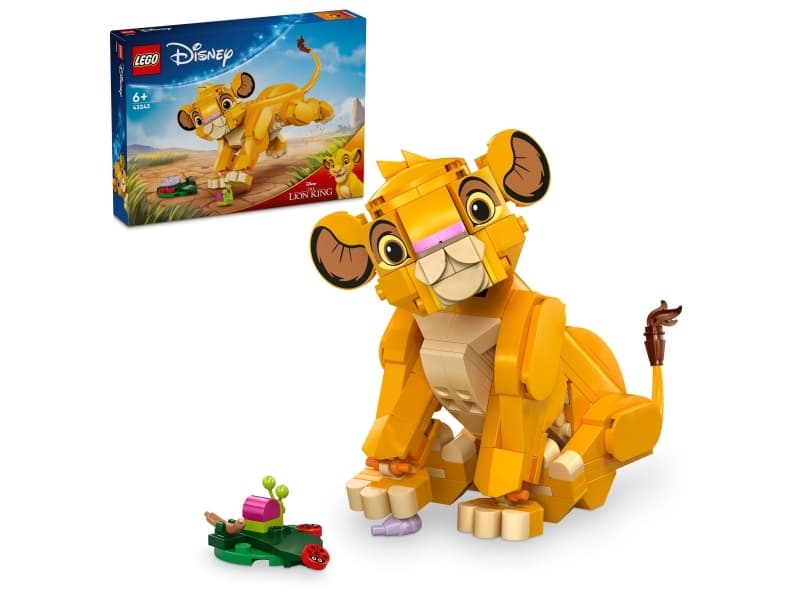 LEGO Disney Classic 43243 Simba pentuna - Leijonakuningas