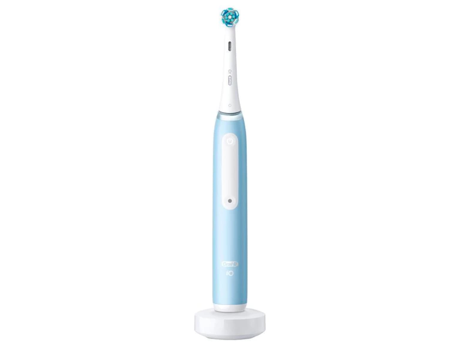 Oral-B IOSERIES3ICE, Aikuinen, Pyörivä/värähtelevä hammasharja, Päivittäinen käyttö, Herkkä, Valkaisu, Sininen, Pyöreä, Akku