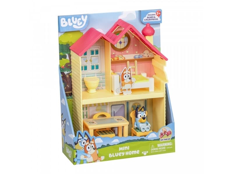 Figurka Polly Pocket Zestaw figurek Mini Bluey Dom Rodzinny
