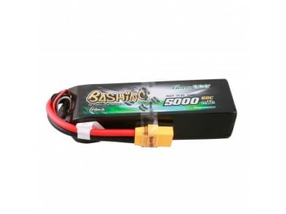 Gens Ace G-Tech 5000mAh 14.8V 4S1P 60C Lipo akku XT90 Plug-Bashing sarjan liittimellä varustettuna
