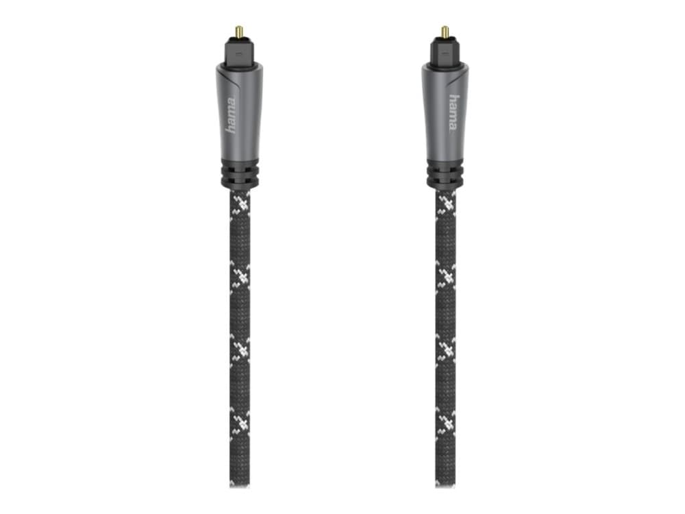Hama 00205139, TOSLINK, Hanstik, TOSLINK, Hanstik, 1,5 m, Musta