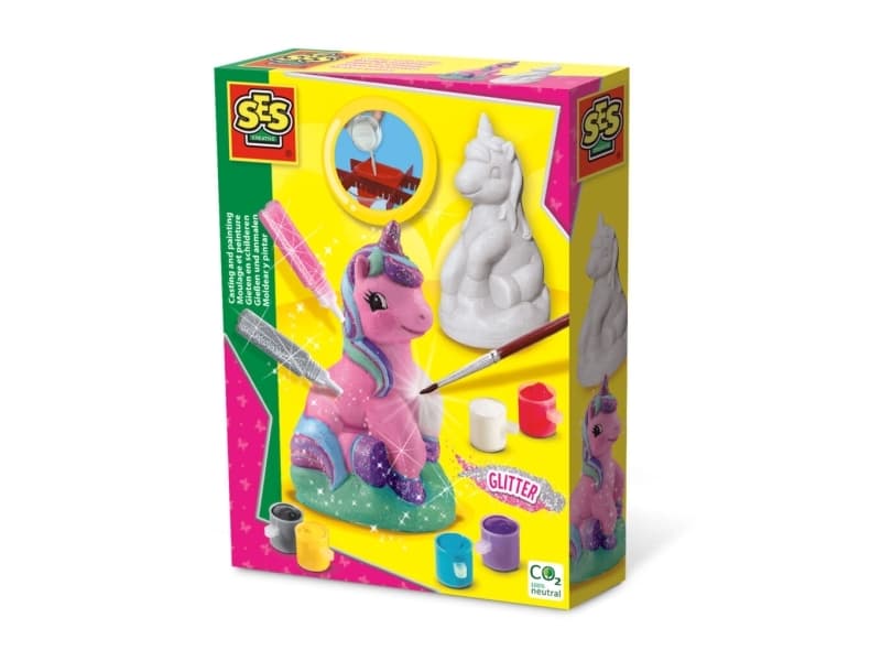 Ses Creative SES Kipsivalut + maalit Unicorn 01299 12991