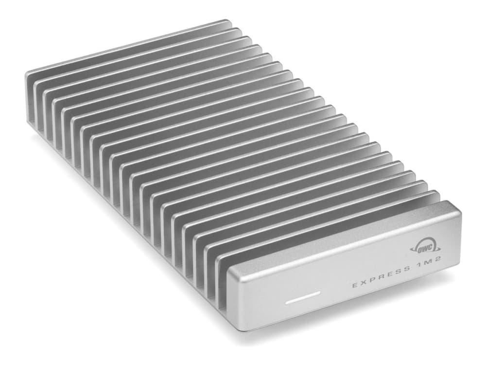 OWC Express 1M2 - SSD-levy - 4 TB - ulkoinen (kannettava) - M.2 2280 - USB4 (USB-C-liitin) - hopea