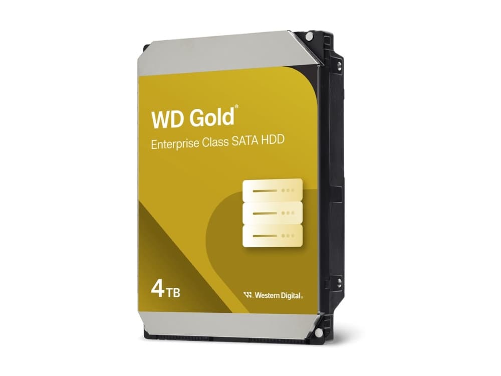 WD Gold WD4004FRYZ - Kiintolevy - 4 TB - sisäinen - 3,5 tuuman kiintolevyjärjestelmä