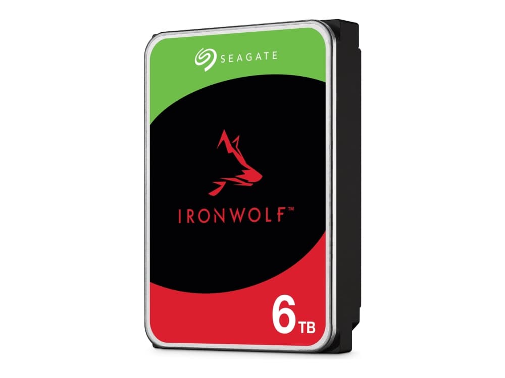 Seagate IronWolf ST6000VN006 - Kiintolevy - 6 TB - sisäinen - keskim. 3 års Seagate Rescue Data Recovery (Seagate Rescue Data Recovery)