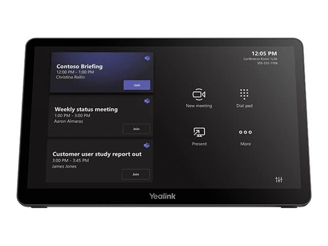 Yealink MTouch Plus-EXT pekskärmspanel, LED, IPS, 29,5 cm (11,6), kabel (1303092)