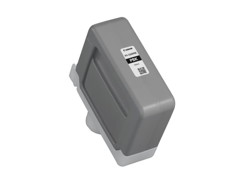 Canon PFI-3300PBK, Valokuva musta, 330 ml, 1 kpl, Kertapakkaus