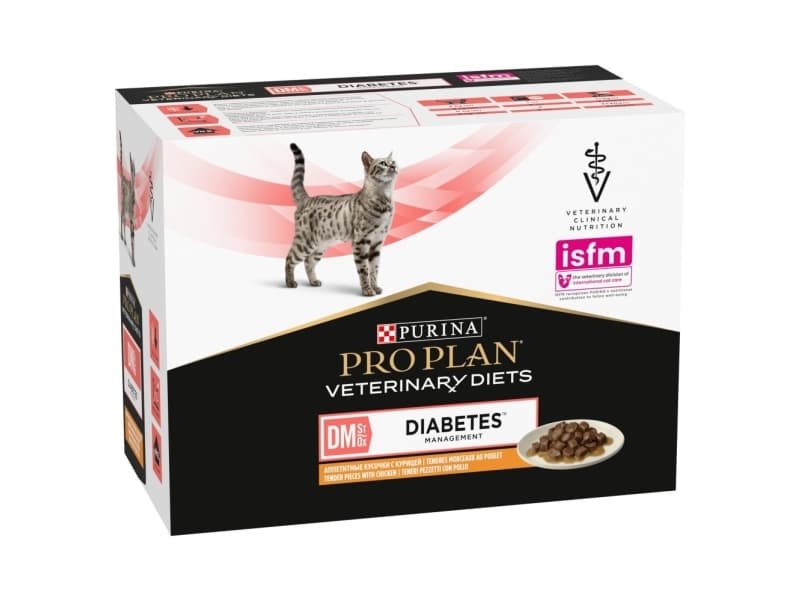 PURINA NESTLE PURINA PRO PLAN VET FELINE DM Kurczak 850g