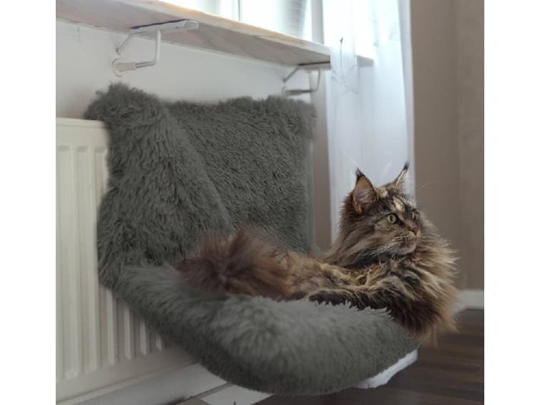 DOGMAN Radiatorseng Shaggy Grå Shaggy Grå
