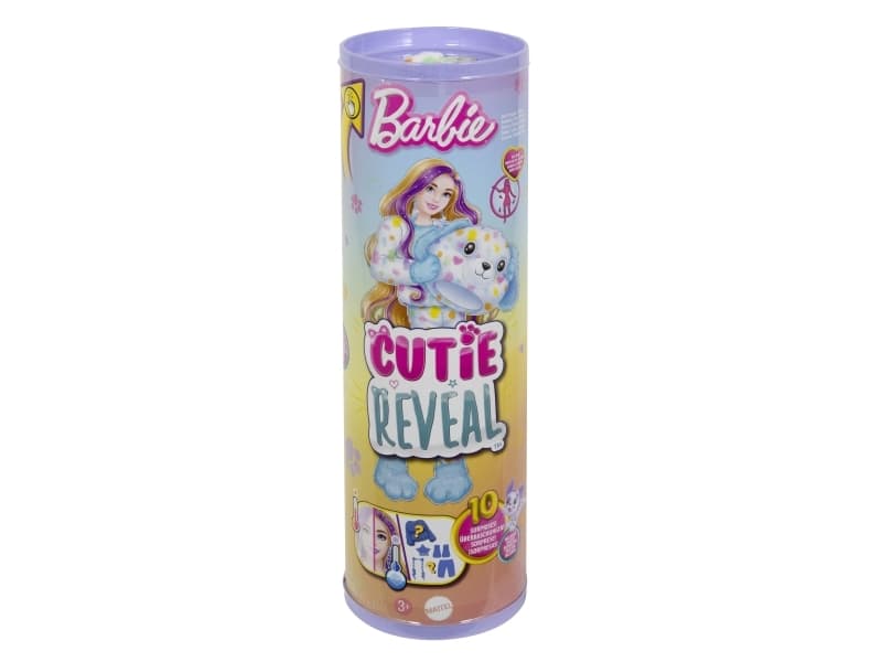 Barbie Cutie Reveal -nukke, Muotinukke, Naaras, 3 vuosi/vuosia, Tyttö, 303 mm, Monivärinen