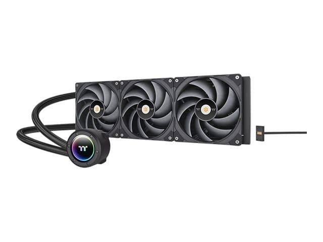Thermaltake TOUGHLIQUID 420 EX Pro ARGB - prosessorin nestejäähdytysjärjestelmä - (seuraaville: LGA1156, AM2, AM2+, AM3, LGA1155, AM3+, LGA2011, LGA1150, LGA1151, AM4, LGA2066, LGA1200, LGA1700, AM5) (CL-W401-PL14BL-A)