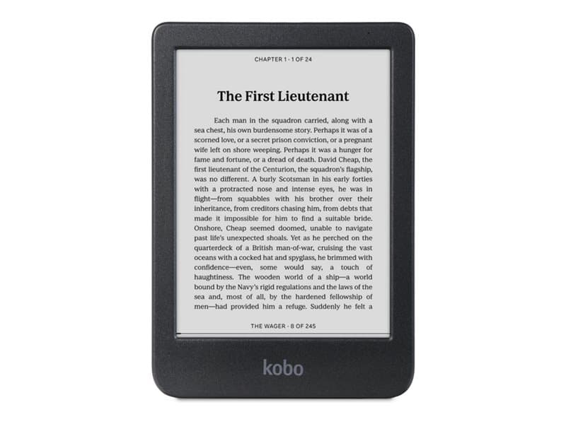 Kobo - e-kirjojen lukulaite E Ink Carta 1200 - kosketusnäyttöinen näyttö