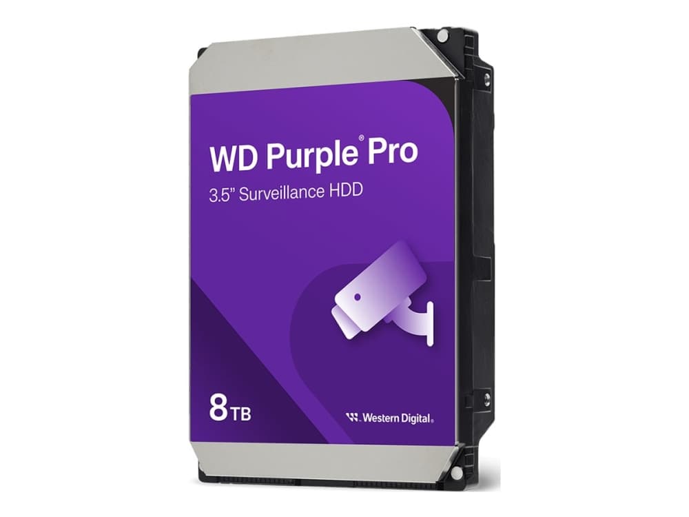 8 TB kiintolevy 8,9cm (3.5 ) WD-Purple Pro WD8002PURP SATA3 256