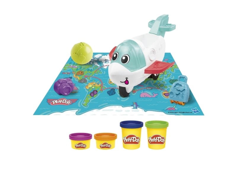 Play-Doh F88045L0, Lasten askartelusetti, 3 vuosi/vuosia, Myrkytön, Monivärinen