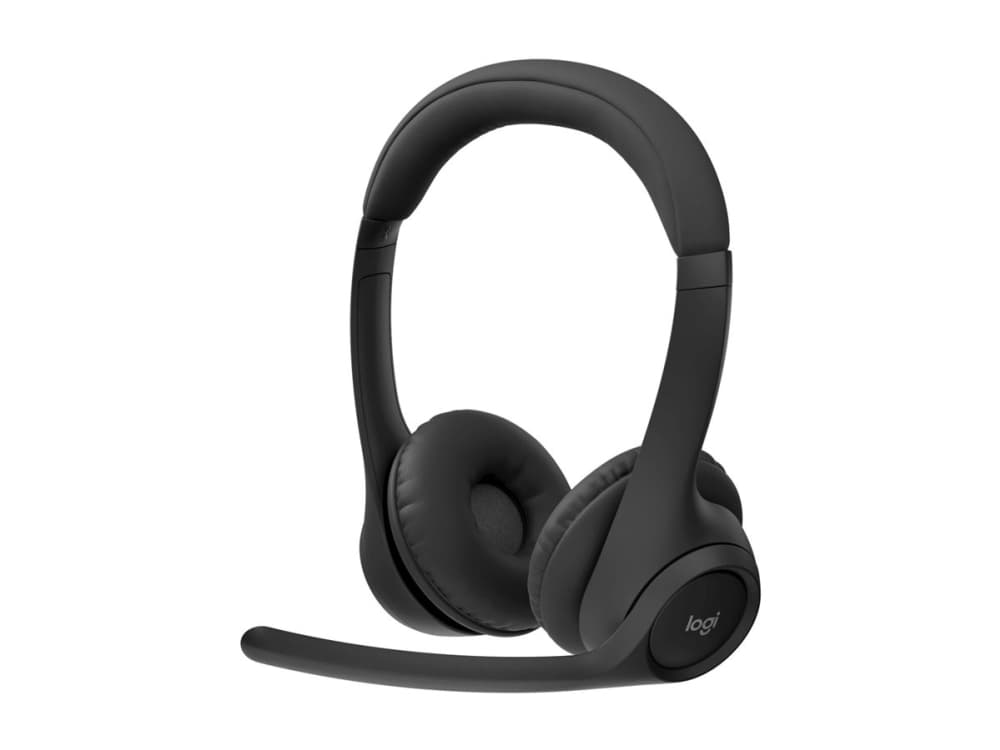Logitech Zone 305 - Kuulokkeet - on-ear - Bluetooth - langaton - melua eristävä - sertifioitu Microsoft Teamsille, toimii Chromebookin kanssa sertifioitu