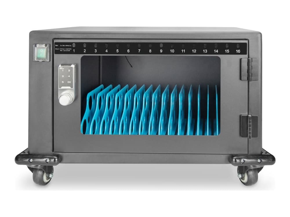 Digitus DN-45007, Kannettava laitehallintakaappi, Musta, Pöytä, Lattia, 33 cm, Yksittäinen, Sivuaukollinen