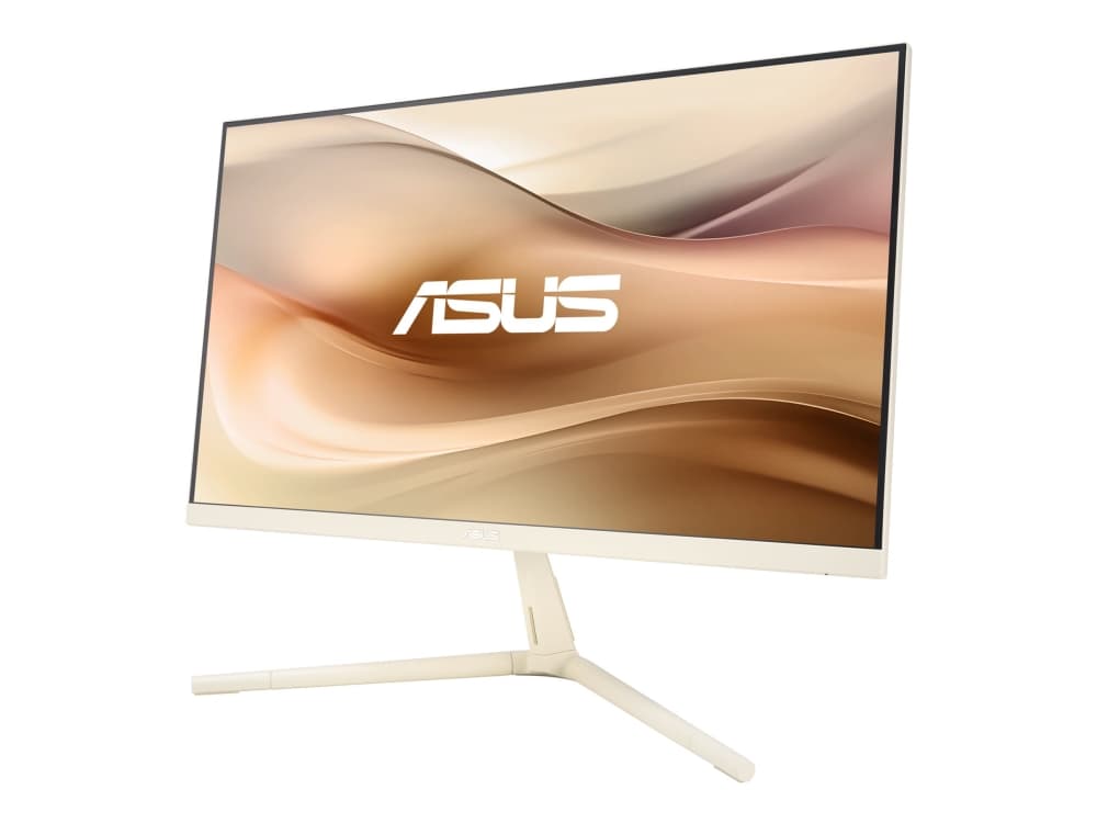 ASUS VU279CFE-M - LED-monitori - pelaamista varten - 27 - 1920 x 1080 Full HD (1080p) @ 100 Hz - IPS - 250 cd/m² - 1300:1 - 1 ms - HDMI, USB-C - kauramaito - kauramaito