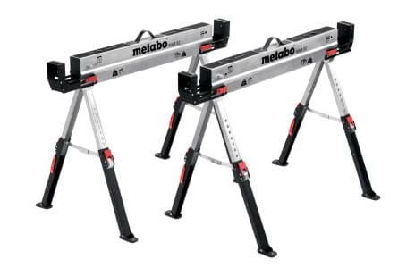 Metabo MAB 82, Tuettu rakennusteline, Terästä, 590 kg, musta, Metallinen, Sisä- ja ulkotila, 980 mm