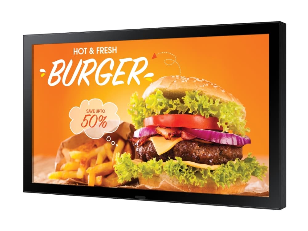 Samsung LH24OHBEBGBXEN, Digitaalinen litteä infotaulu, 61 cm (24), IPS, 1920 x 1080 pikseliä, Wi-Fi