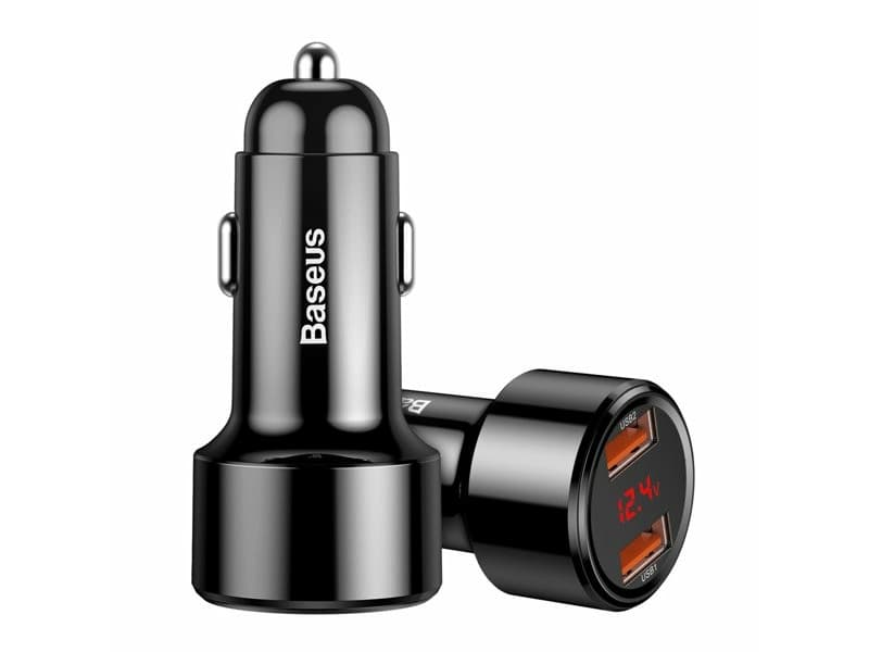 BASEUS AUTOLATURI 2X USB QC 3.0 PD 45W