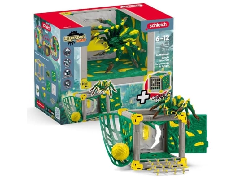 schleich 42678, Eläin, Monsters and dragons, BattleCave, 7 vuosi/vuosia, Monivärinen, Muovi