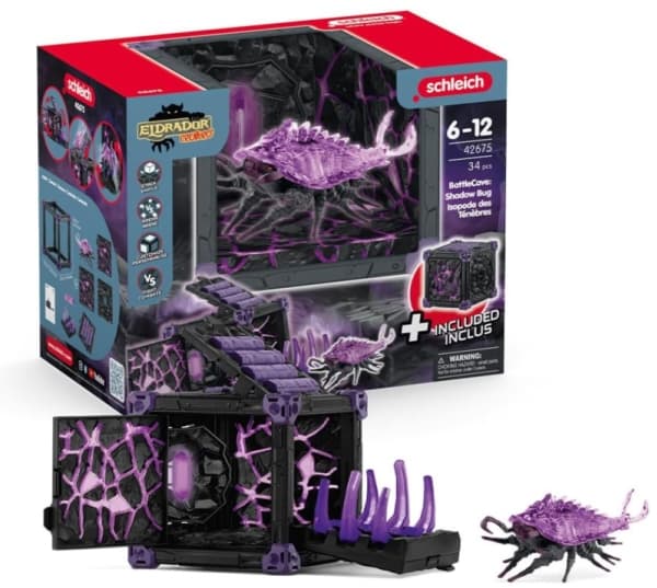 schleich 42675, Toiminta/Seikkailu, Monsters and dragons, BattleCave, 7 vuosi/vuosia, Monivärinen, Muovi