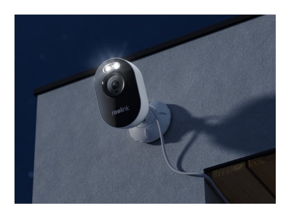 Reolink Lumus Series E430, IP-turvakamera, ulkokäyttöön, langallinen ja langaton, Google Assistant, 180 lm, 6500 K