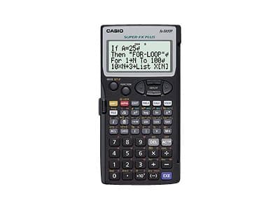 Casio FX-5800P - Tieteellinen laskin - 10 numeroa + 2 eksponenttia - akku