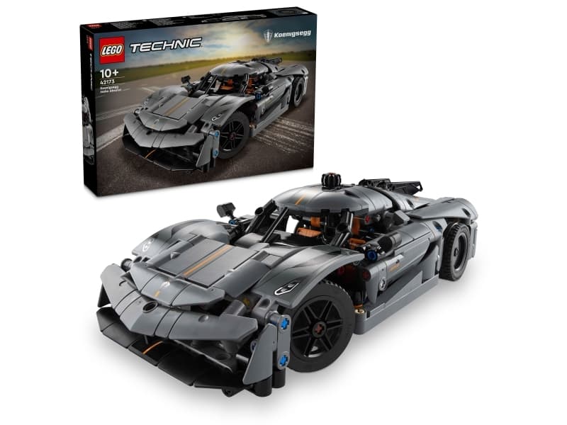 LEGO Technic 42173 Koenigsegg Jesko Absolut Hypercar - harmaa