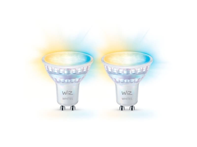 WiZ Spot 50 W PAR16 GU10 x 2, älypolttimo, Wi-Fi/Bluetooth, GU10, PAR16, 2700 K, 2700 K